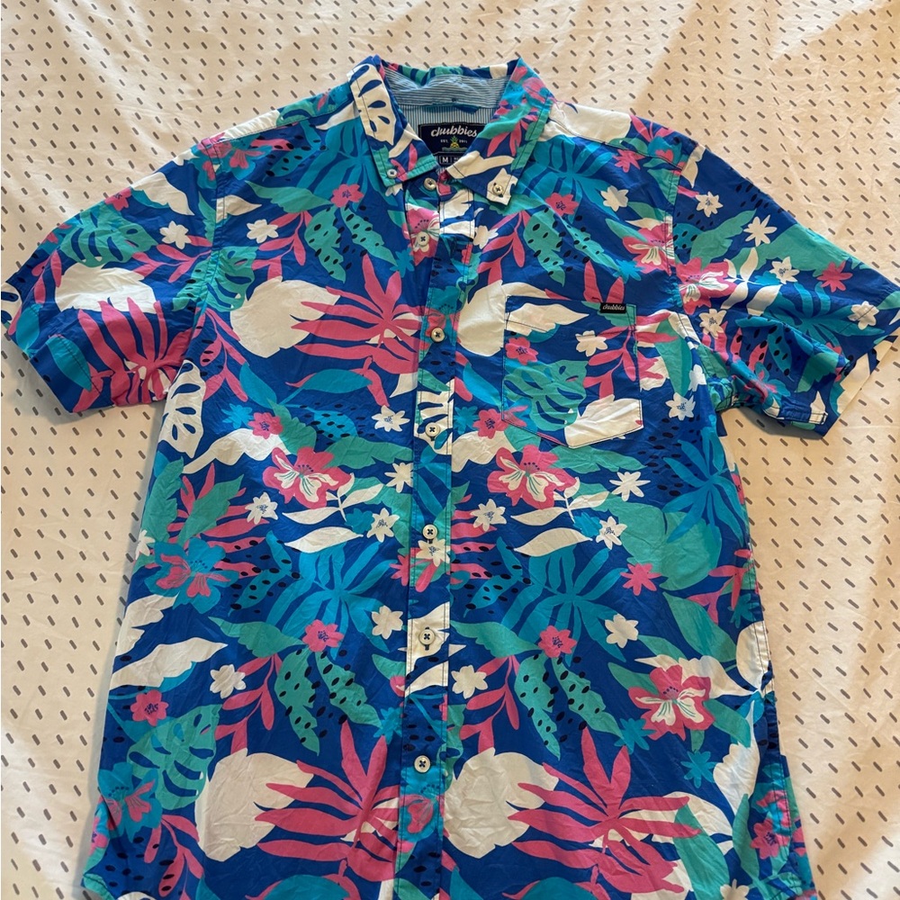 Colorful Floral Men's Shirt